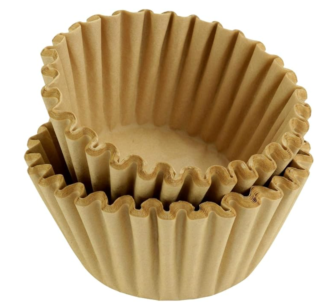8–12 Cup Unbleached Basket Coffee Filters – 200 Count